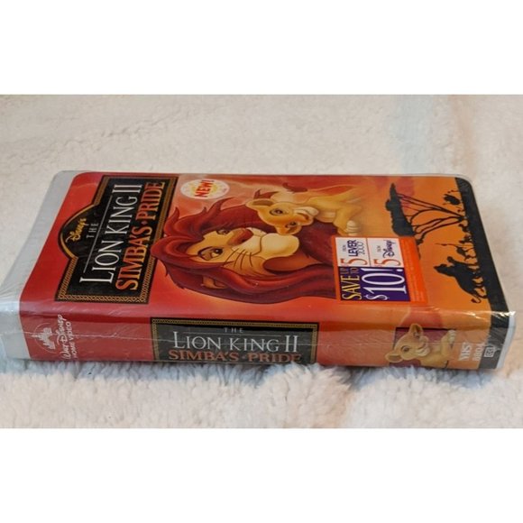 New Sealed Disney VHS Movie - The Lion King 2 Simba's Pride - Picture 3 of 6